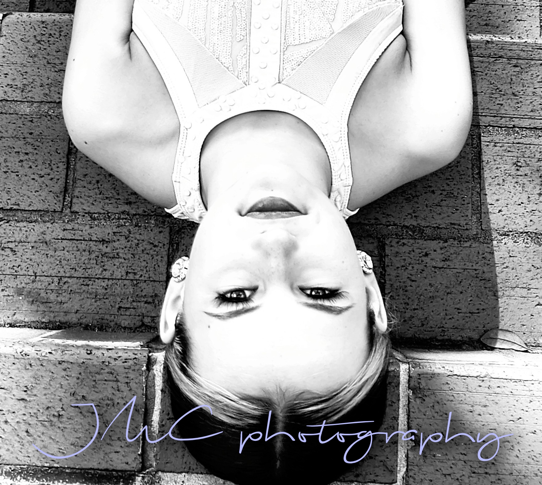 Editorial black & white portrait